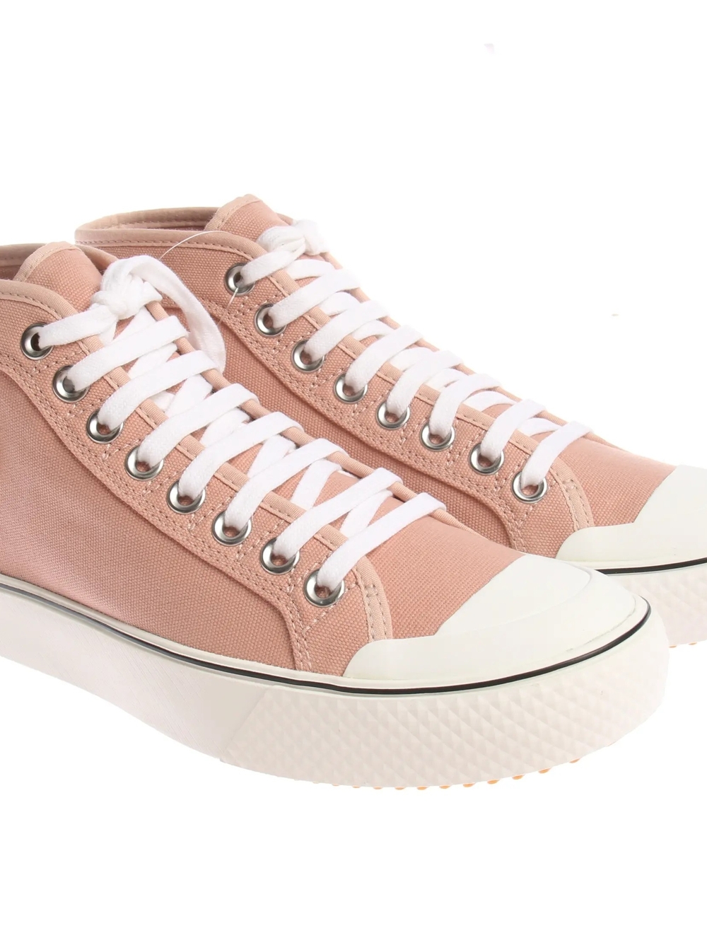 Brand New Stella McCartney Canvas High-Top Sneakers – Pink (Size 39 Or 8.5 Usa)